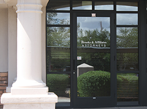 Brooks & Affiliates building sign